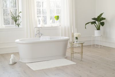 Spa-Like Tub Setup